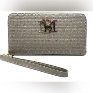 BADGLEY MISCHKA Long Wallet Wristlet With Phone Pocket